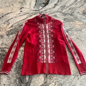 Eddie Bauer Red zip up